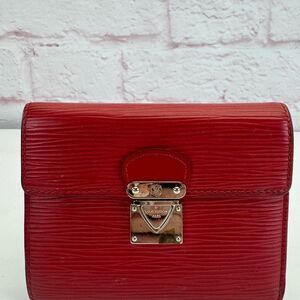 Louis Vuitton Red Epi Rouge Koala Wallet